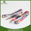 Fabrik Preis Soem benutzerdefinierte Polyester Material Lanyards mit Metall Haken